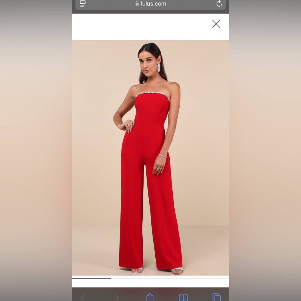 Lulus Holiday Jumpsuit